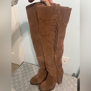 Carlos Santana Fringe Boots